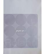 Roland FP-7F Digital Stage Piano Keyboard Original Owner&#39;s Manual Book - $67.27 CAD
