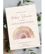 Personalized Boho Baby Shower Invitation | C - $190.17 MXN