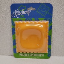 Kitscheny Ravioli Silicone Spoon Rest Fun Kitchen Gadget - New! - $22.67