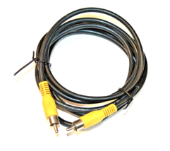 Component Video Cable YELLOW Plug / AV PHONO Cable 6 ft  HDTV DVD VCR USED - £2.83 GBP