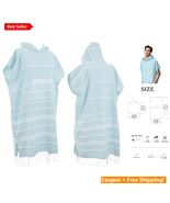 Quick-Dry Hooded Poncho Towel with Front Pocket - Perfect for Adventurou... - $74.20