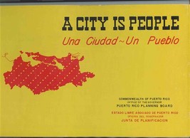 A City Is People 1508-1975 San Juan Puerto Rico Basis for Planning Book ... - £233.11 GBP