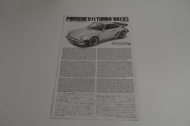 TAMIYA Porsche 911 Turbo Customized Built Up Model Car Kit 1/24 Motor Sp... - $96.74