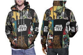 Star Wars  stylish Sporty Hoodie Fullprint  Mens - £27.96 GBP