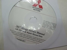 2017 Mitsubishi Mirage Service Atelier Réparation Atelier Manuel CD - £196.86 GBP