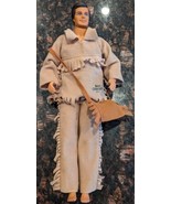 Vintage 1993 Davy Crockett Doll Disney Mattel #10308 W/ Satchel - £27.42 GBP