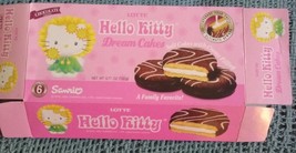 2001 Sanrio Lotte Hello Kitty Dream Cakes Empty Box Food Packaging - £11.14 GBP