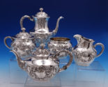 Luxembourg by Gorham Sterling Silver Tea Set 5pc #A3550 Monogrammed (#7919) - $2,004.75