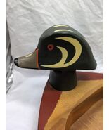 Vintage Wooden Mallard Duck Serving Dish 17&quot; X 8 1/2&quot; X 6&quot; - €17,84 EUR
