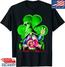 Gnome Tie Dye Shamrock St Patrick´s Day Gnome T-shirt, Saint Patrick&#39;s Day Shirt - £11.18 GBP+