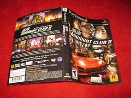 Midnight Club II : Playstation 2 PS2 Video Game Case Cover Art insert - £0.78 GBP