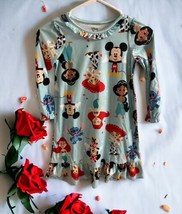 NWT Disney 100 Kids Girls Sizes 6 Night Gown Pajama Dress Jessie Mickey Jasmine - £23.93 GBP