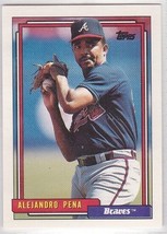 M) 1992 Topps Baseball Trading Card - Alejandro Pena #337 - $1.97