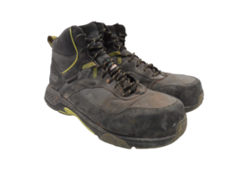 Kodiak Men&#39;s 6&quot; Mid-Cut MKT1 Comp. Toe Hiking Boots Black/Green Size 9W - £45.55 GBP