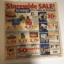 Vintage Eckerd Drug store Ad Advertisement  1995 - £6.22 GBP