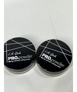 (2) L.A. Girl Pro Powder High-Definition Face Setting Powder Banana Yell... - $13.65 CAD