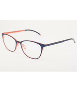 Orgreen NASTASSJA 623 Matte Navy Blue / Matte Coral Titanium Eyeglasses ... - $266.73 CAD