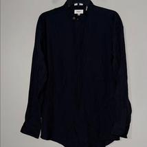 Pavo by Estrada Casual Black Button Down Shirt with Classic Collar - $9.80