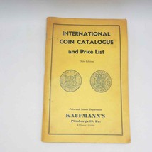 International Moneta Catalogo/Prezzo List Kaufmann&#39;s Department Conservare - £29.46 GBP