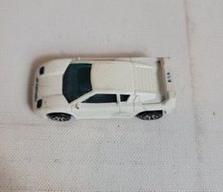 Vintage 1990s Diecast Toy Hot Wheels Mattel 1990 Sports Car White - $15.68