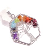 Carnelian Multi Stone 925 Silver Overlay Handmade Wire Wrap Life of Tree... - $25.91 CAD