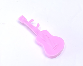 Barbie Doll accessory Pink Guitar - $2.96