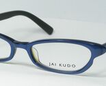 Lunettes Vintage JAI KUDO NA1609 C07 À Monture En Plastique Bleu 50-18-1... - $56.31