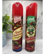 2 Glade Potpourri Sprays Holiday Cinnamon 1996 &amp; Apple Cinnamon 2000 New - $21.25 CAD