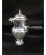 Adolphe Boulenger Paris silverplated hot Chocolate pot wood handle antiq... - €379,98 EUR