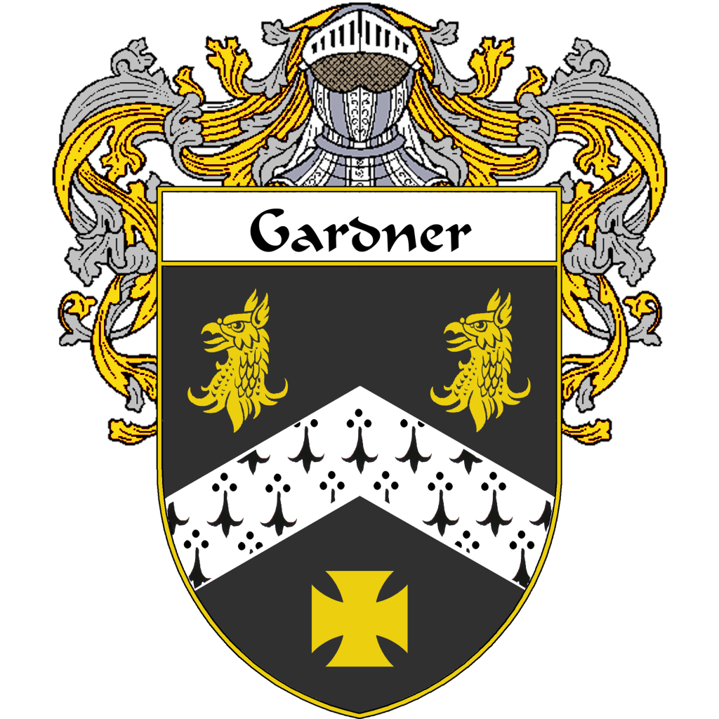Gardner Family Crest / Coat of Arms JPG and PDF - Instant Download - $2.90