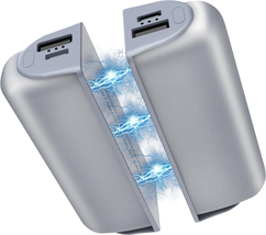 Hand Warmers Rechargeable,10000Mah Split-Magnetic 2 Pack,Electric Reusable Hand - £41.23 GBP