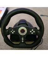 Pelican brand gaming steering wheel, designed for racing games or simula... - $39.60