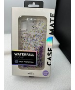 NEW Case-Mate - Iphone XR Case - Glow Waterfall - Iphone 6.1 - Purple Glow - £6.74 GBP