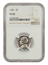 1941 5C NGC PR65 - $101.85
