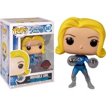Fantastic Four Invisible Girl Translucent US Excl Pop! Vinyl - £24.74 GBP