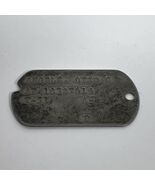 Vintage Dog Tag Korean War T51 A- Otto Angèle AF - €19,27 EUR