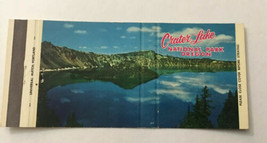 Vintage Matchbook Cover Matchcover Full Length Crater Lake Lodge OR - £2.24 GBP
