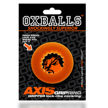 Axis Rib Griphold Cockring Orange Ice - £17.37 GBP