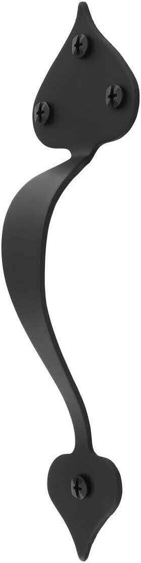 Acorn 5001955 Door Pull Rustic Traditional Heart Black - $11.88