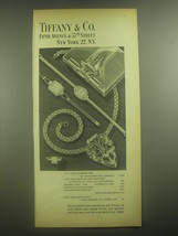 1945 Tiffany &amp; Co. Jewelry Ad - £14.54 GBP