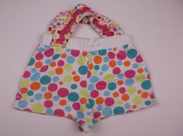 Handmade UPC Ycled Kids Purse Polka Dot Shorts 12X7.5 Inches Unique One Of A Kind - £2.23 GBP