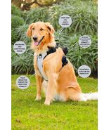 Big Old Pup 5-in-1 Reflective Dog Harness w/ Leash &amp; Bag Pouch – Sizes S... - $39.99