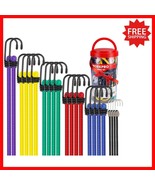 Durable Heavy-Duty Bungee Cords with Hooks - Perfect for Outdoor Adventures - $670.28 MXN