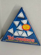 Tri-Ominos 3 Sided Domino Game Pressman 40th Anniversary Edition 2018 Ne... - £23.60 GBP