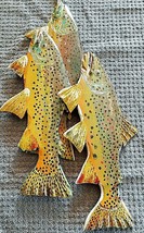 2021, Grand Class-Stringer of 3/ Brown Trout, Fish Length varies 13 to 15 inches - £87.61 GBP