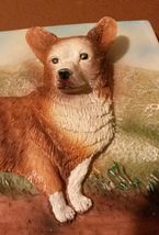CORGI Dog Ceramic Plaque Painting Wall Art Pet Decor NEW image 2