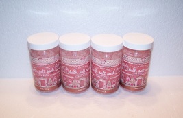 Bath &amp; Body Works Crystal Candy Rose Bath Salt Soak x4 New Bergamot Vanilla - $39.99