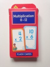 Multiplication 0-12 Flash Cards Math Educational Learning School Zone Multiply - £6.13 GBP