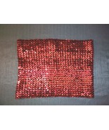 HALLOWEEN COSPLAY VEGAS RED SEQUIN SEXY HALTER TOP SMALL - LARGE VERY ST... - $27.77 CAD
