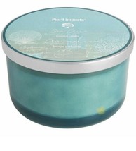 PIER 1 Imports SEA AIR 3 WICK CANDLE Discontinued - £23.36 GBP